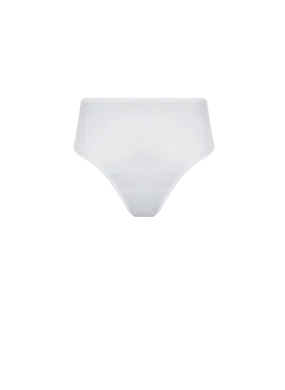 LE PETIT TROU  Culotte taille haute  - Blanc