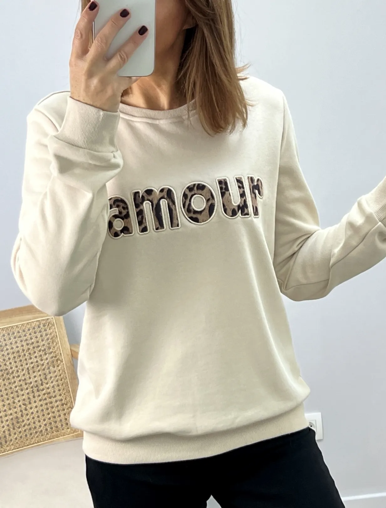 Le sweat Amour