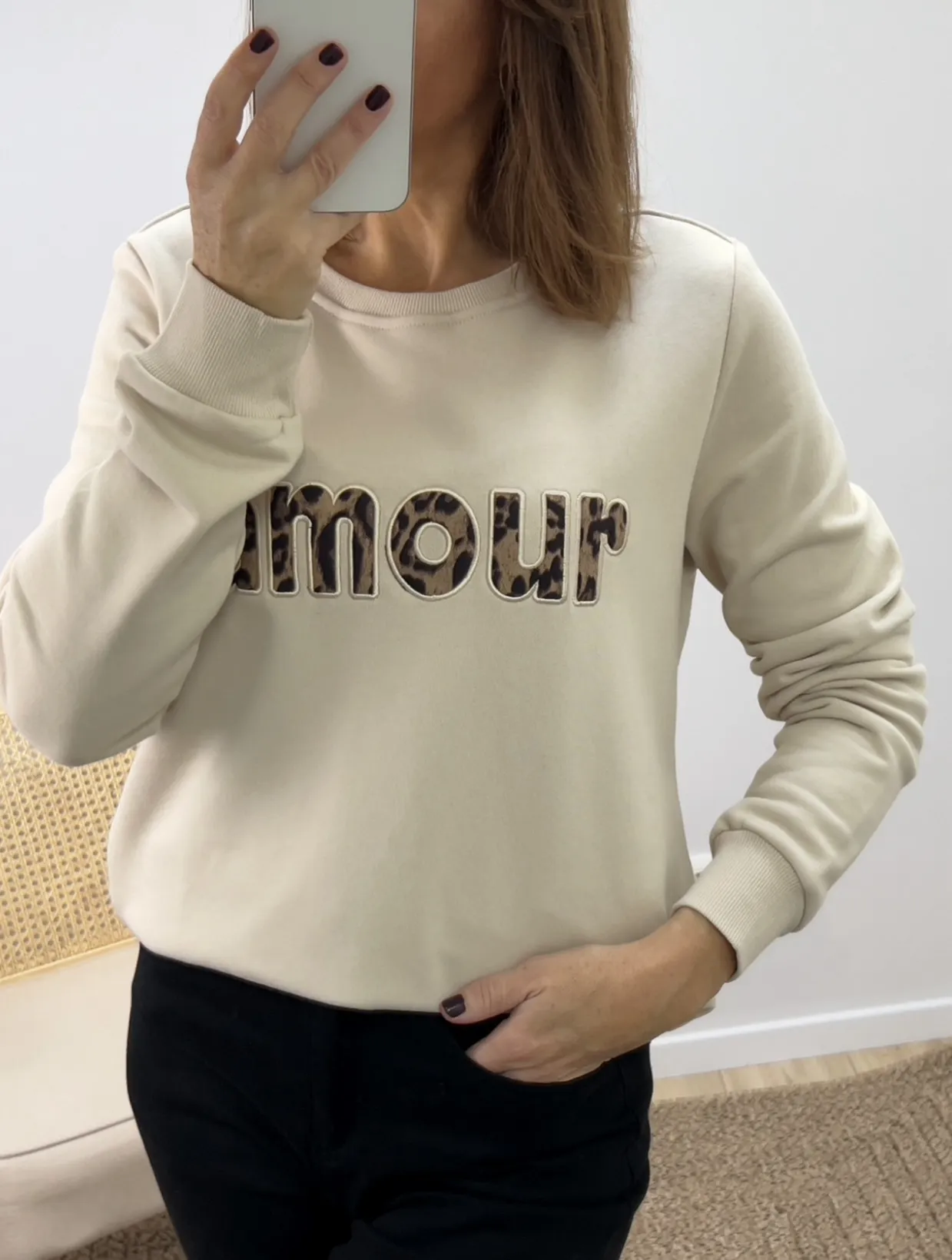 Le sweat Amour