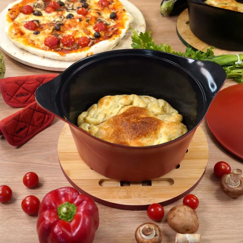 L'Incroyable Cocotte 28 cm Rouge Brique Passion - Cookut