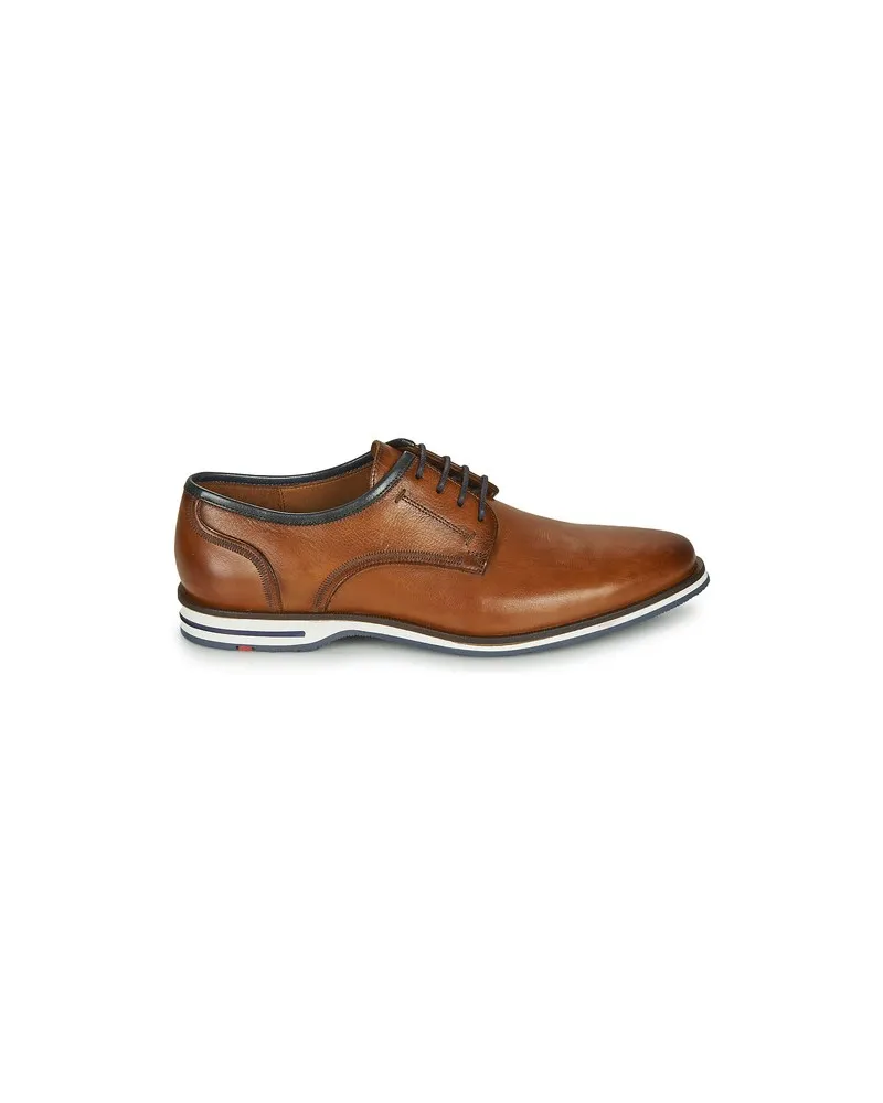 Lloyd Derby pieds larges grande taille cognac - Size-factory