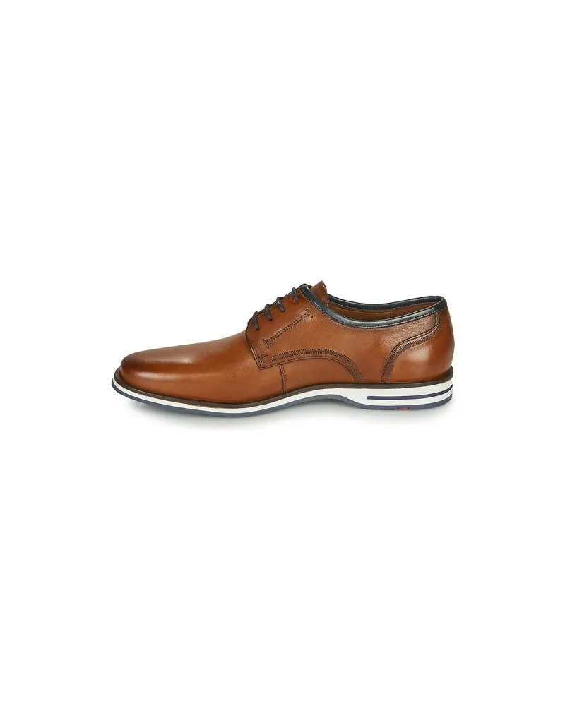 Lloyd Derby pieds larges grande taille cognac - Size-factory