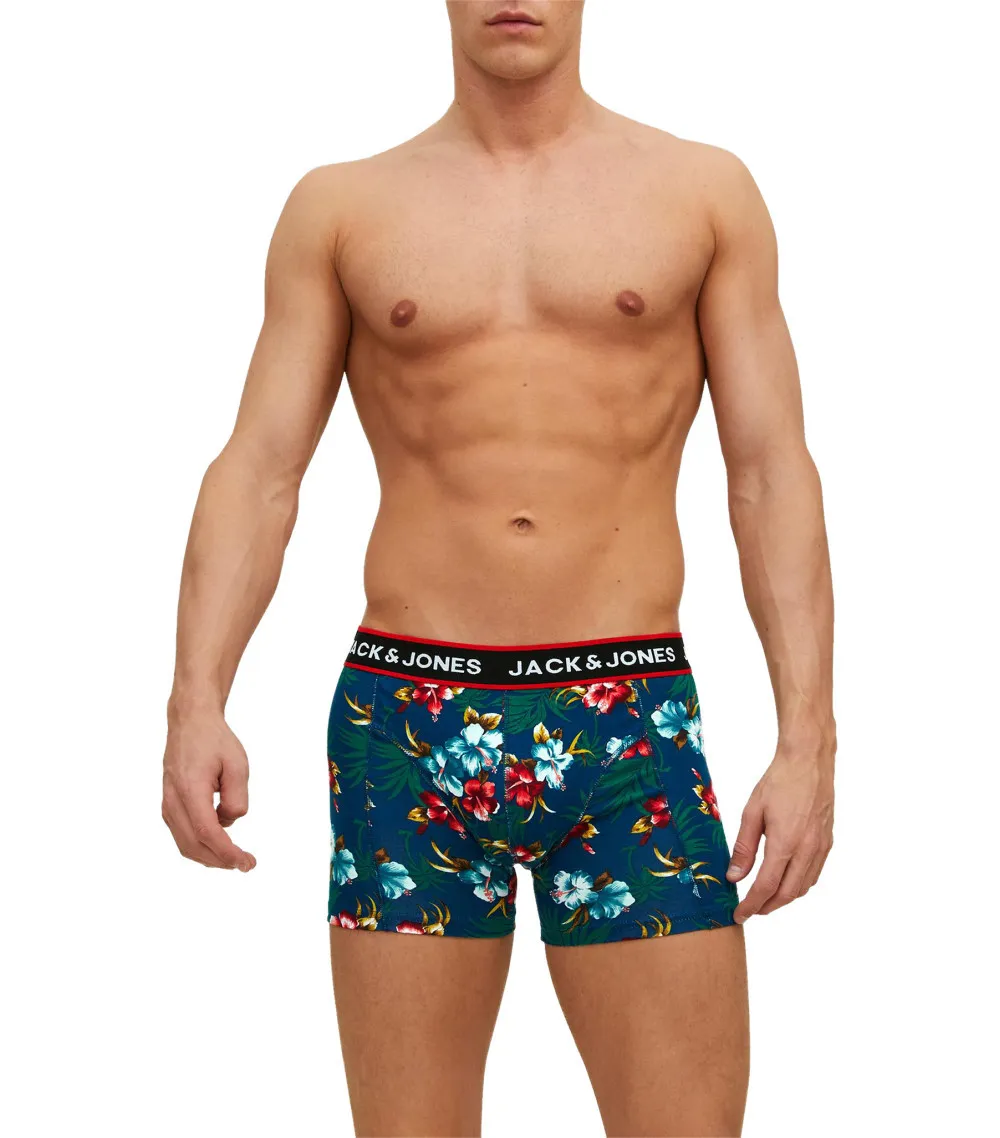 Lot de 3 Boxers Jack & Jones coton multicolore