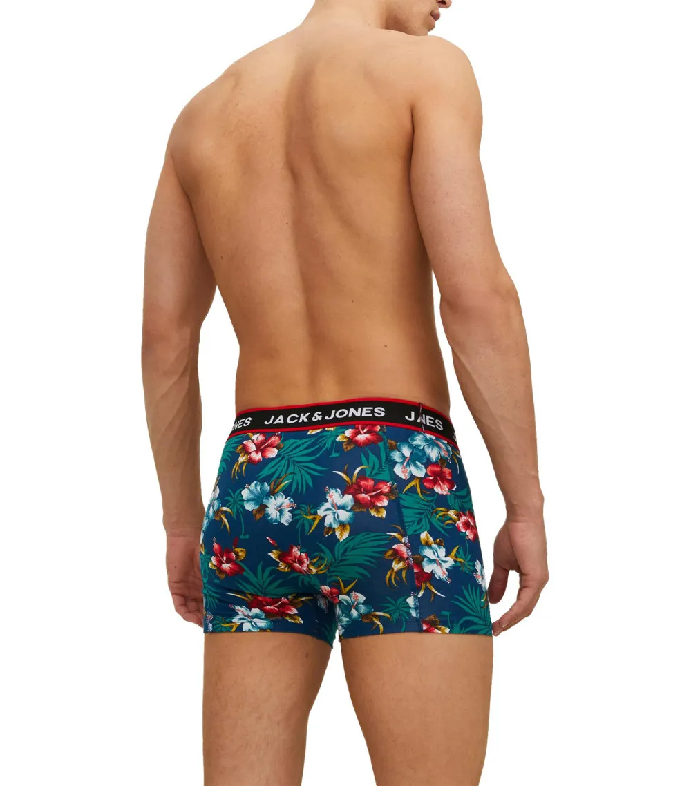 Lot de 3 Boxers Jack & Jones coton multicolore