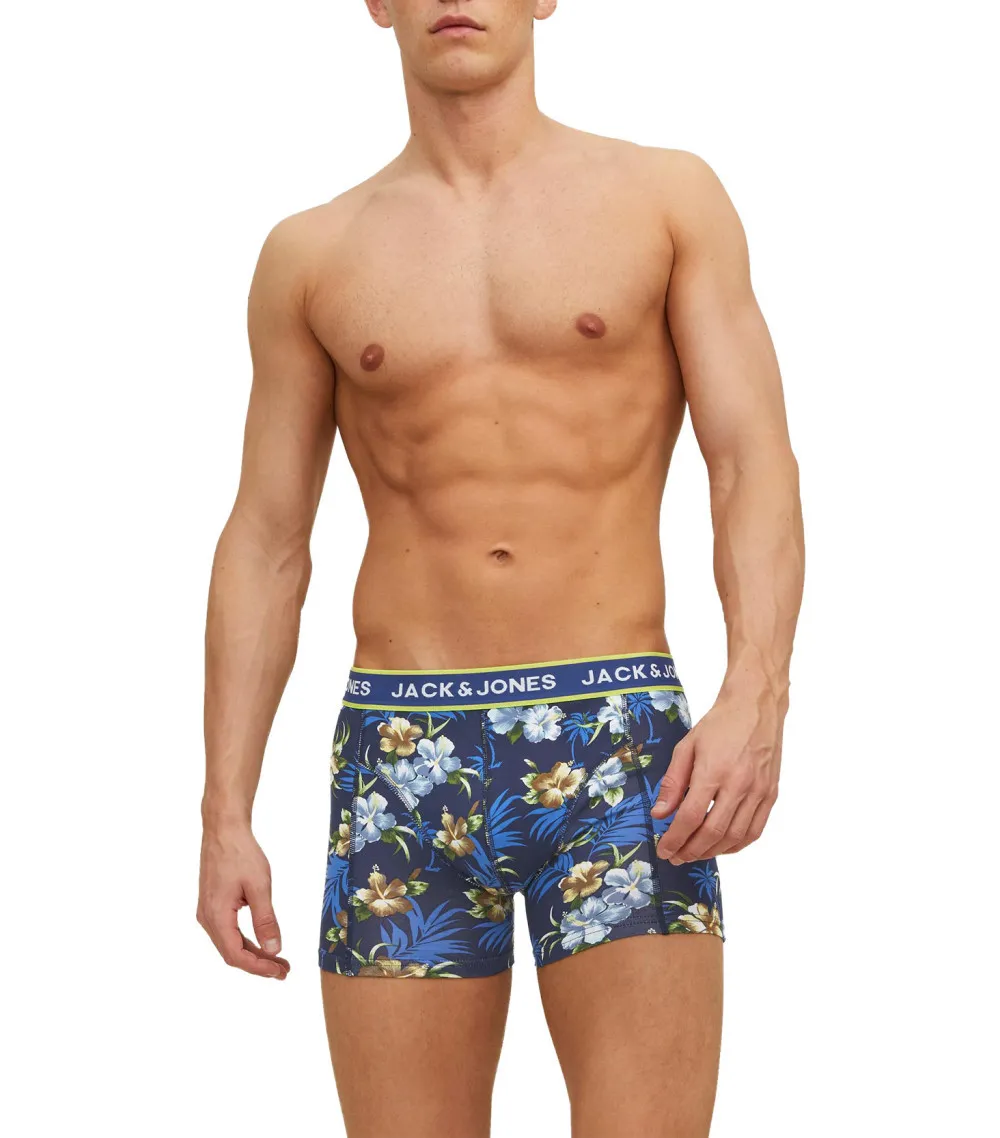 Lot de 3 Boxers Jack & Jones coton multicolore