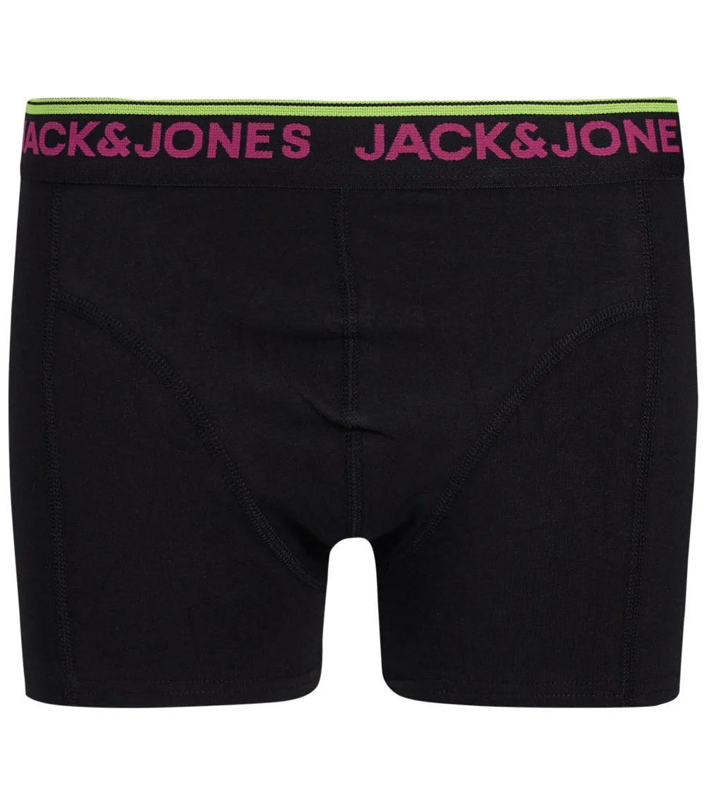 Lot de 3 Boxers Jack & Jones Jacneon Tropical Coton multicolore