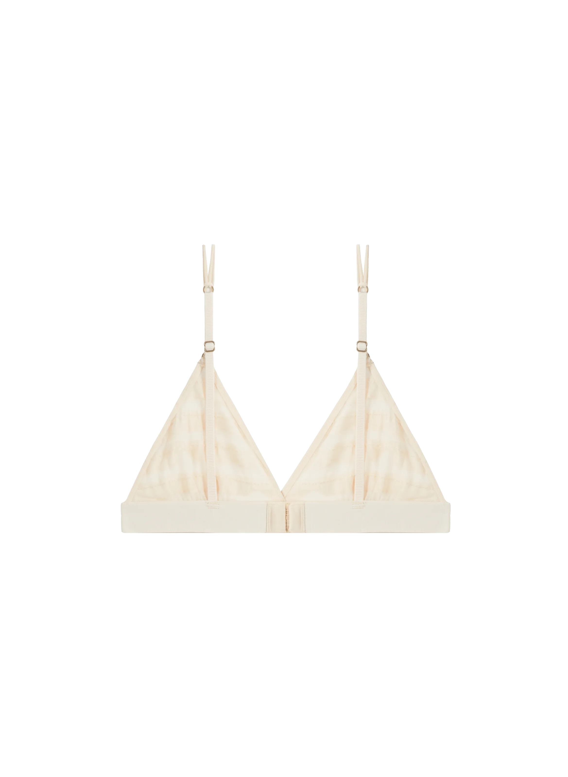 LOVE STORIES  Soutien-gorge triangle à volants - Blanc