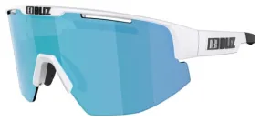 Lunettes Bliz Matrix Blanc/Verres Nano Optics Photochromic Bleu