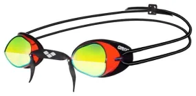 Lunettes de Natation ARENA SWEDIX MIRROR Rouge Jaune Noir