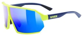 Lunettes Uvex Sportstyle 237 Blanc/Verres Miroir Violet