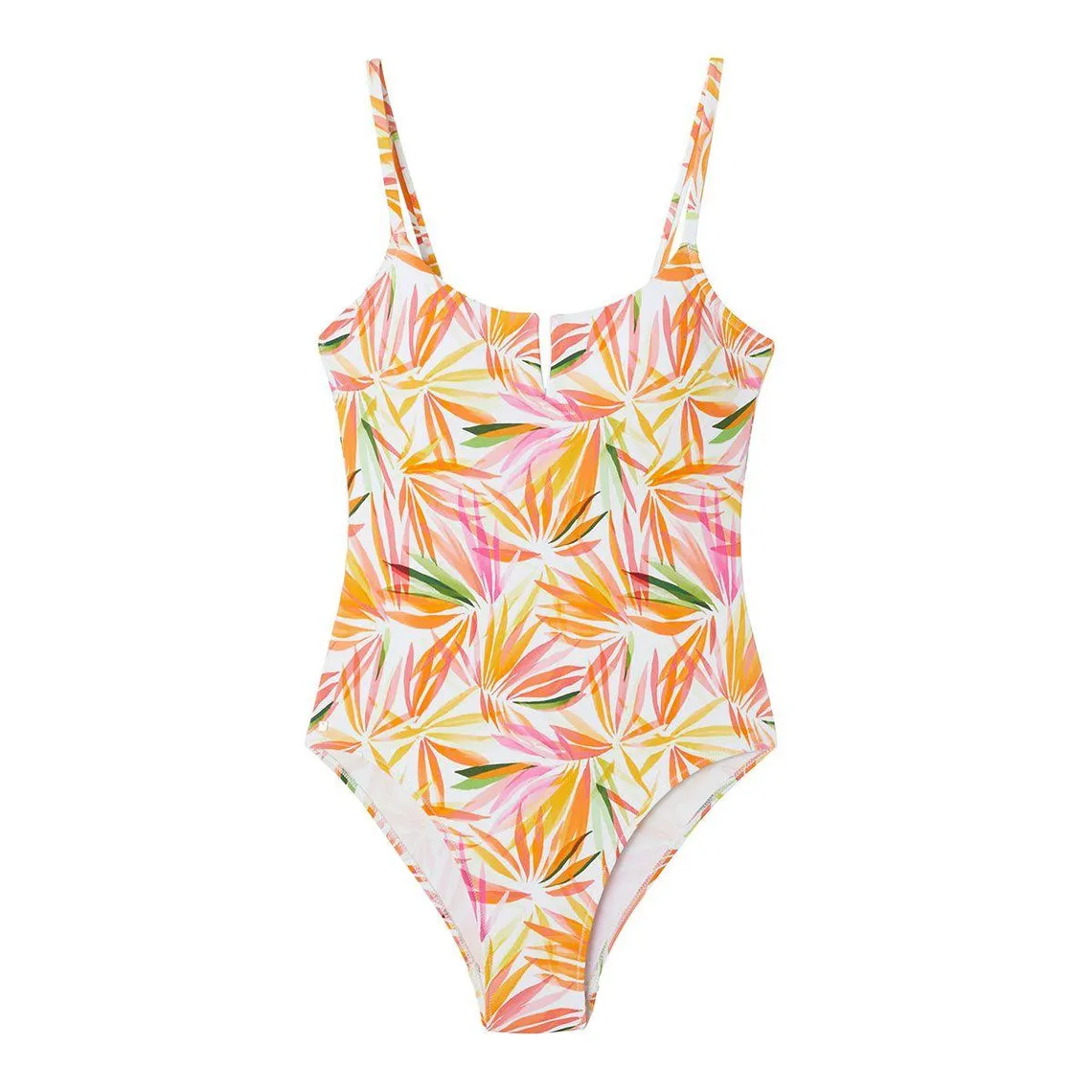 Maillot de bain 1 pièce blanc Bali | 3 Suisses