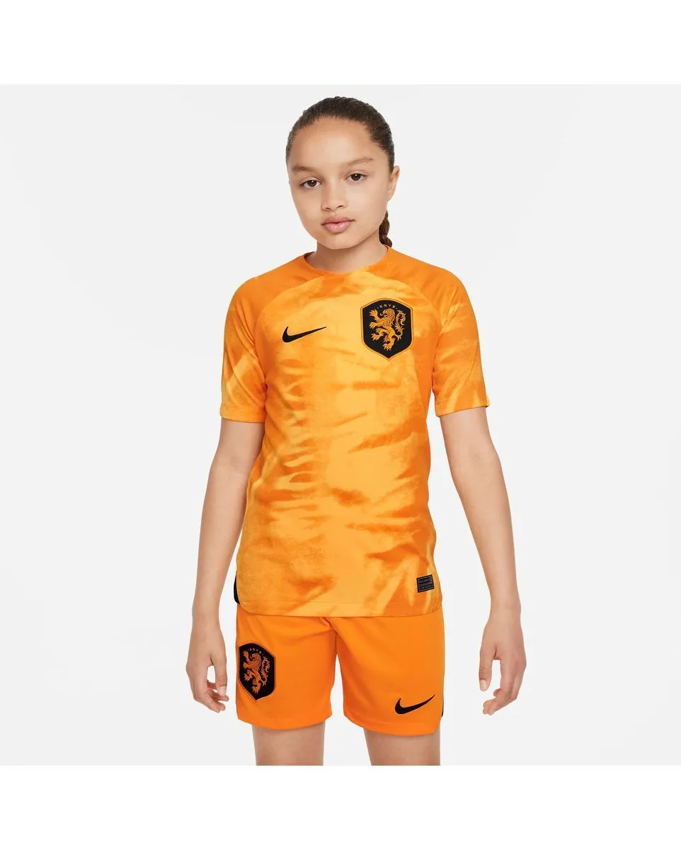 Maillot de football Enfant plus âgé KNVB Y NK DF STAD JSY SS HM Orange