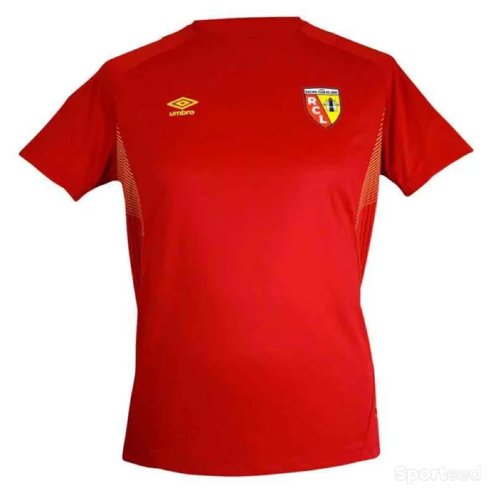 Maillot RC Lens Rouge neuf Ajouté le : 13/09/2023