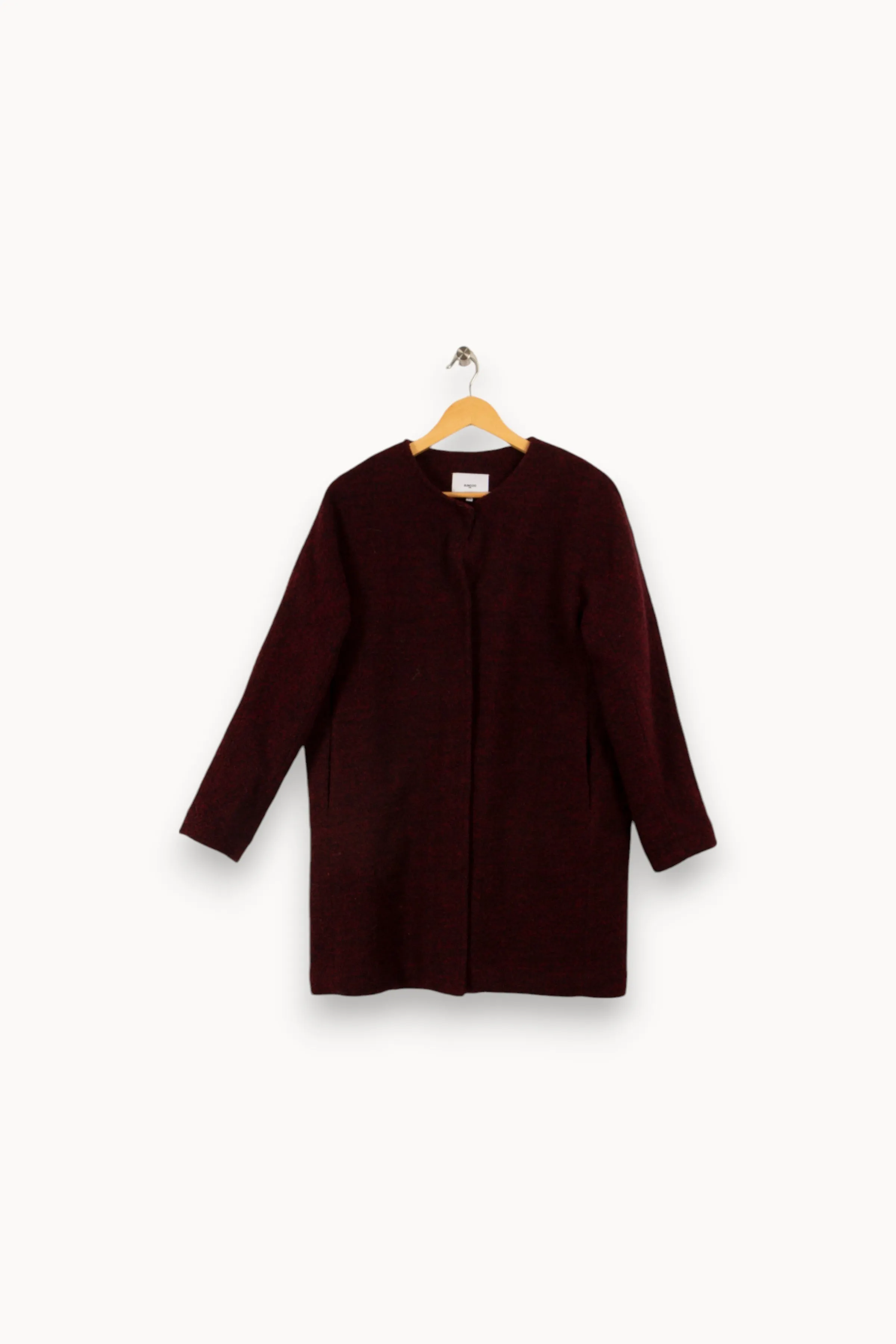 Manteau bordeaux - Taille S/36