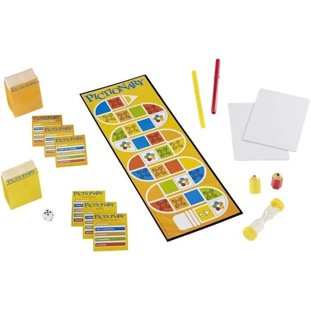 Mattel Games - Pictionary - Jeu de Société - 8 ans et + DKD50 jaune - Mattel Games