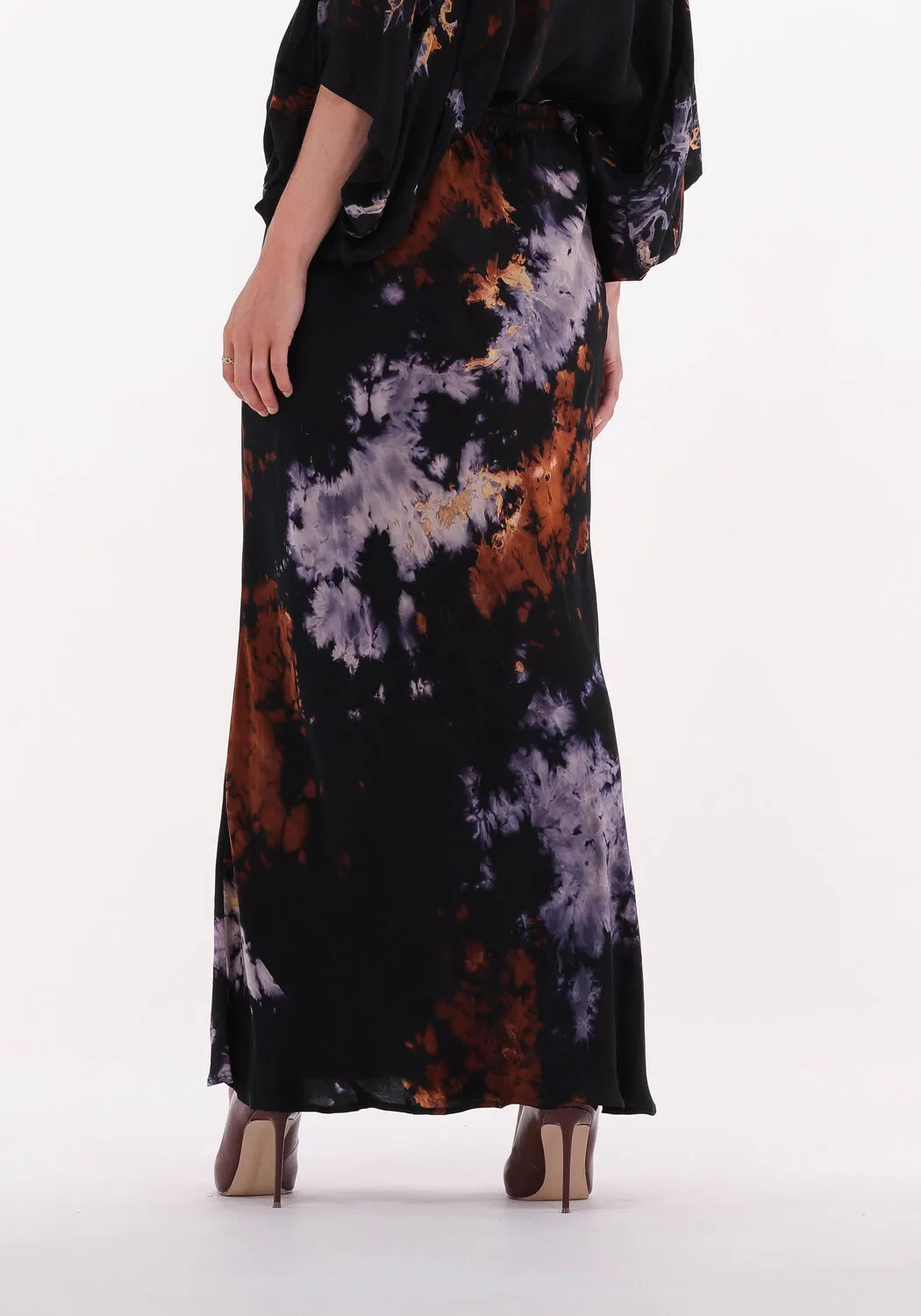 mes demoiselles jupe maxi ducifer en multicolore