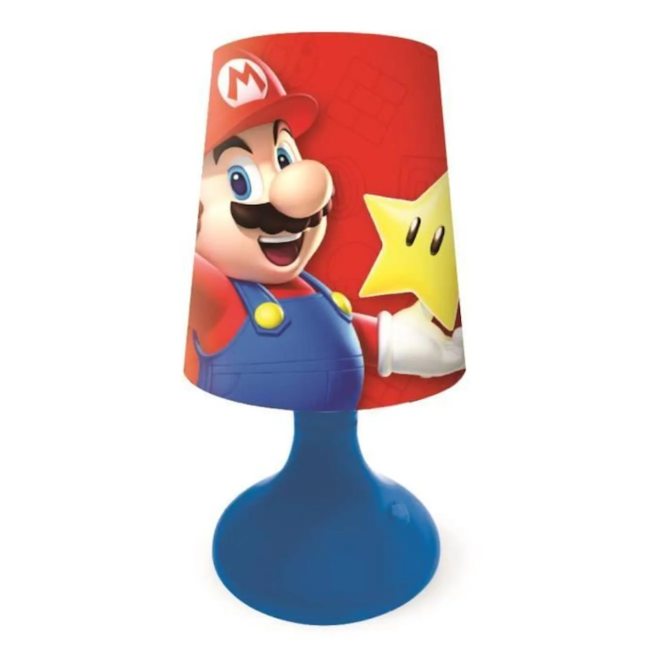 Mini lampe de chevet veilleuse sans fil Super Mario rouge - Lexibook