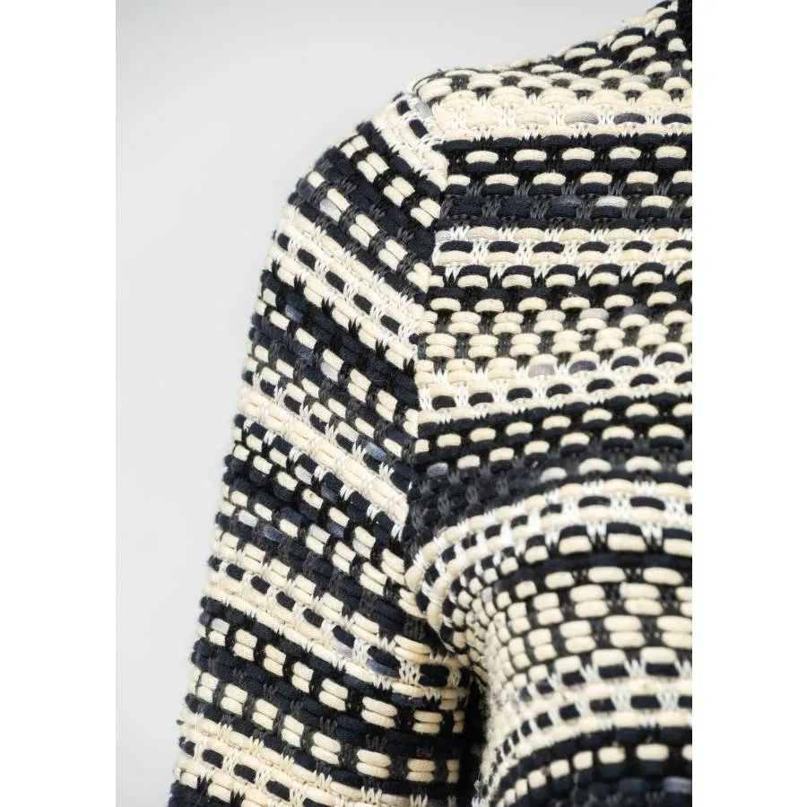 Missoni Veste bi-colore en coton tricoté