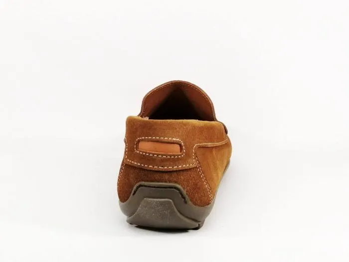 Mocassin camel tout cuir souple et confortable ORLAND 2022 homme