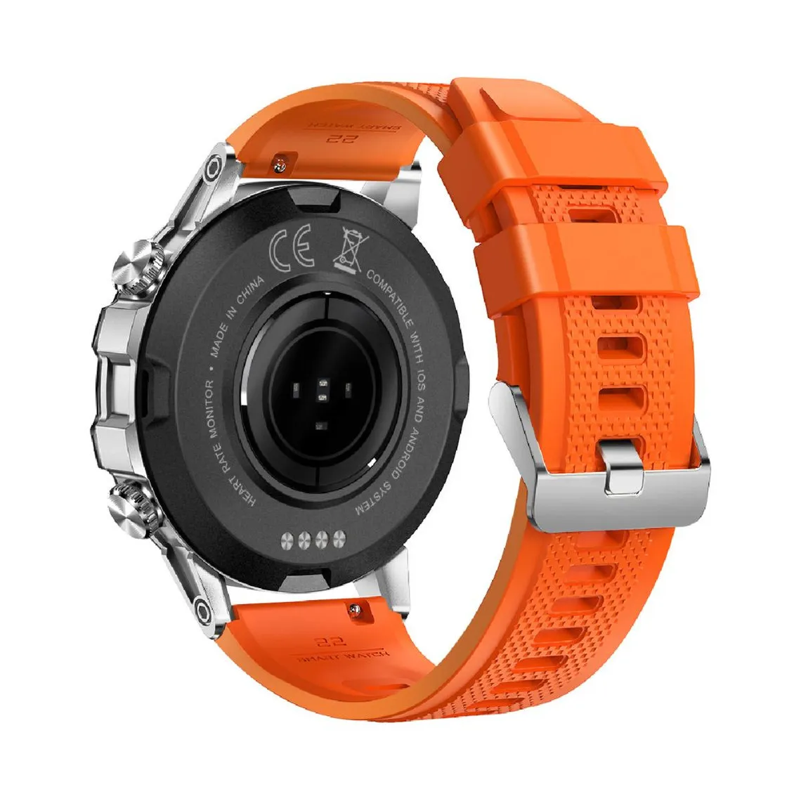 Montre connectée Mixte Smarty Game -  SW065B Bracelet Silicone Orange | 3 Suisses