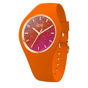 Montre femme  ICE glitter - Orange summer - S37 - 3H | 3 Suisses