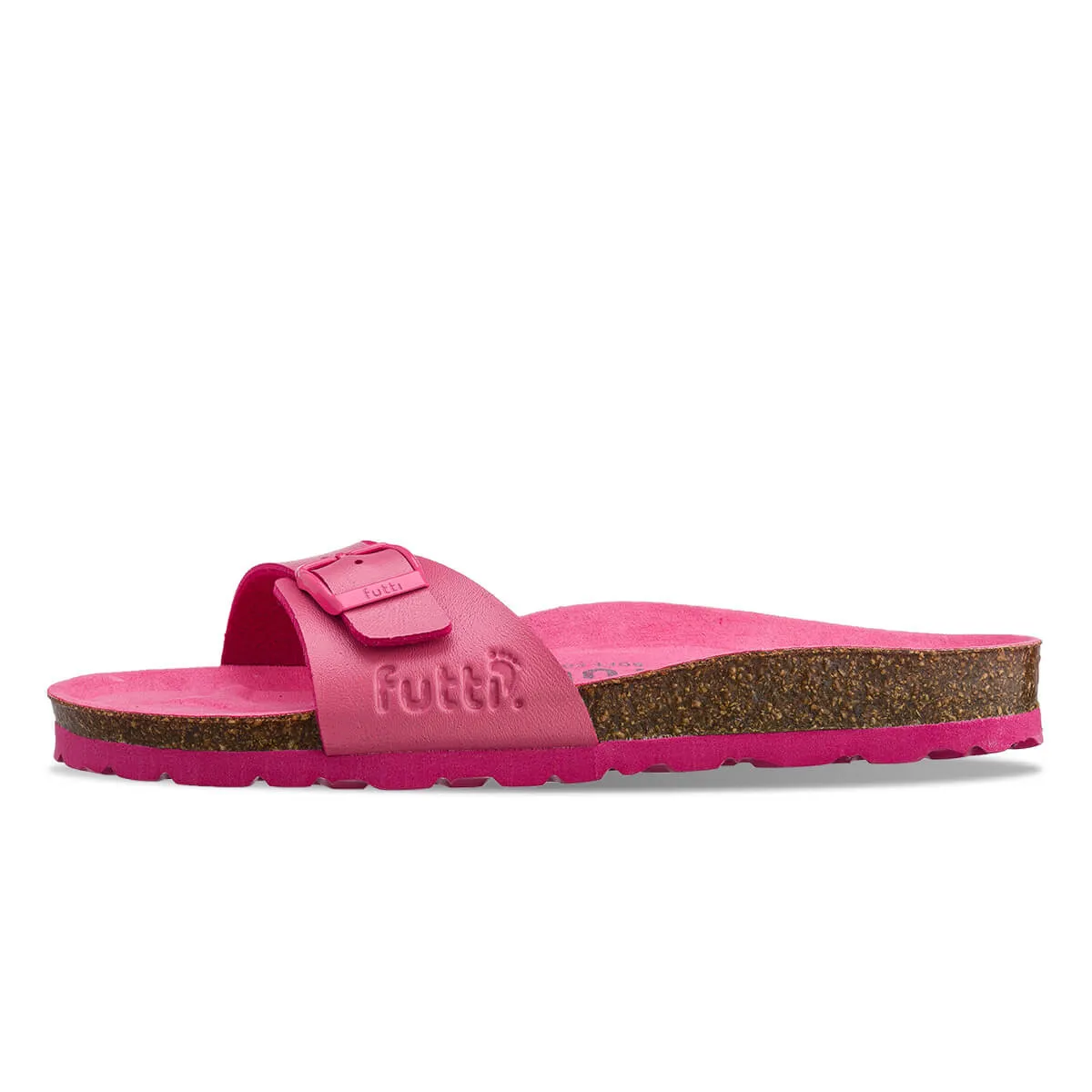 Mules plates couleur fluo - Rose