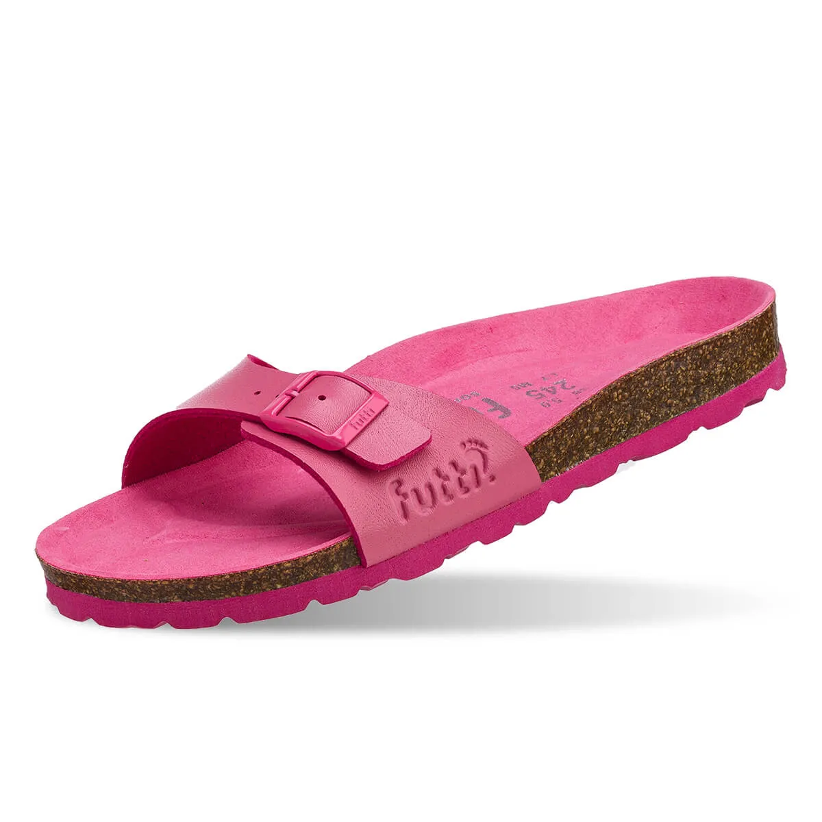 Mules plates couleur fluo - Rose