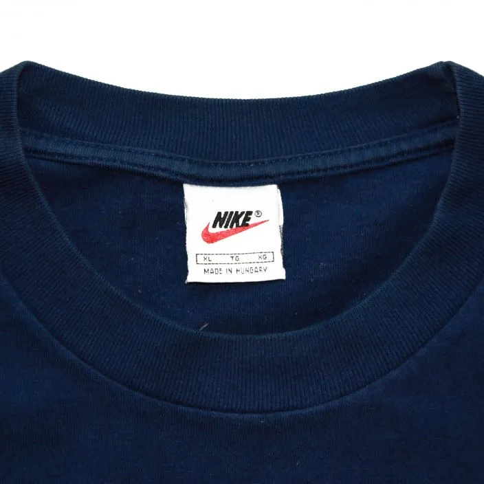 NIKE ORANGE SWOOSH - 90's T XL