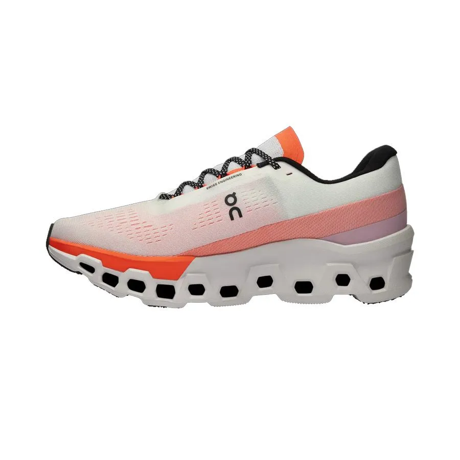 ON RUNNING CLOUDMONSTER 2 Blanc/Orange pour HOMME