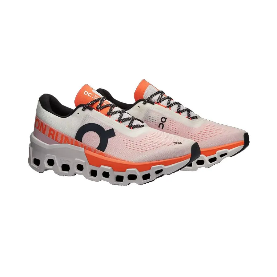 ON RUNNING CLOUDMONSTER 2 Blanc/Orange pour HOMME