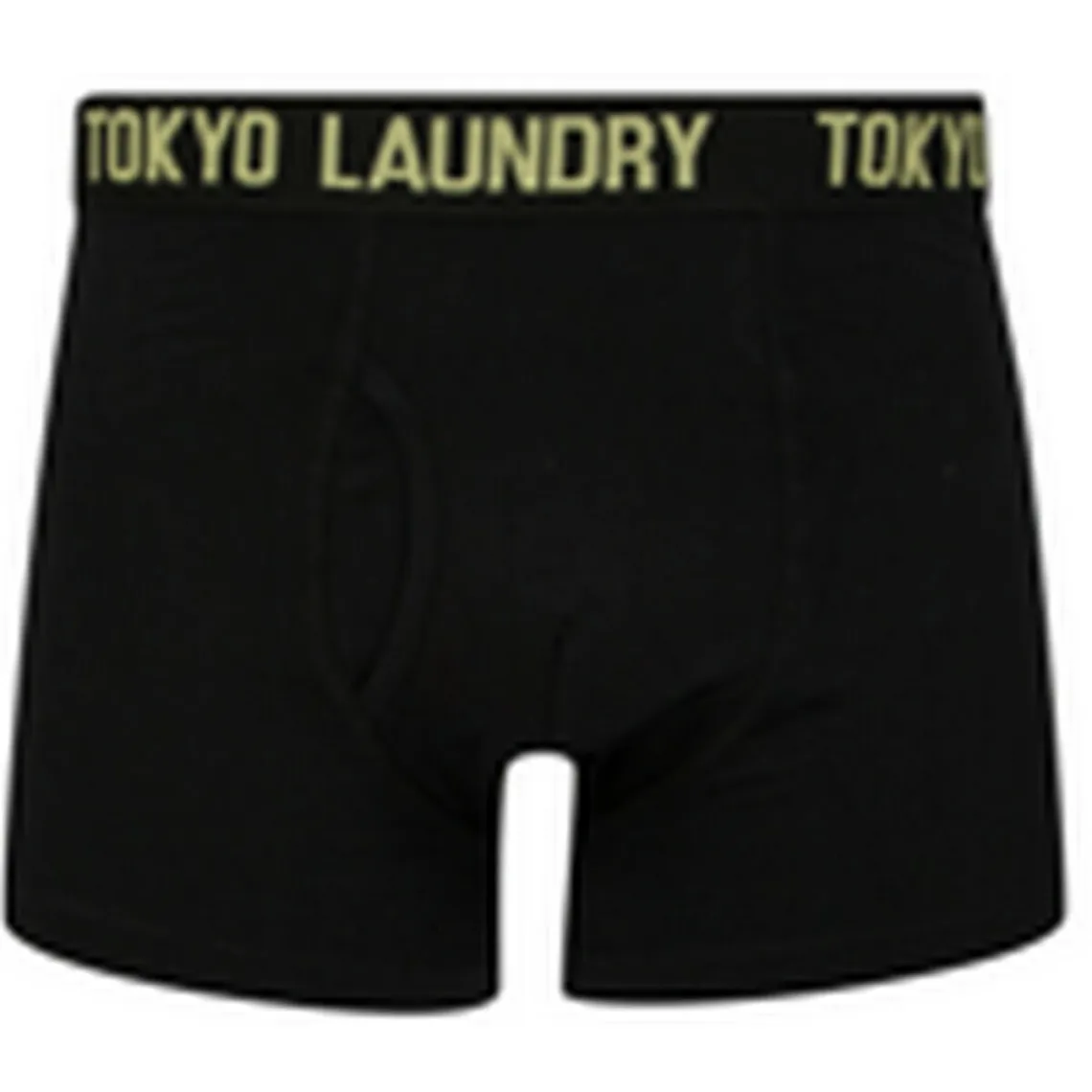 Pack de 2 boxers jaune  en coton Tokyo Laundry - Boxer & Shorty Homme sur MenCorner