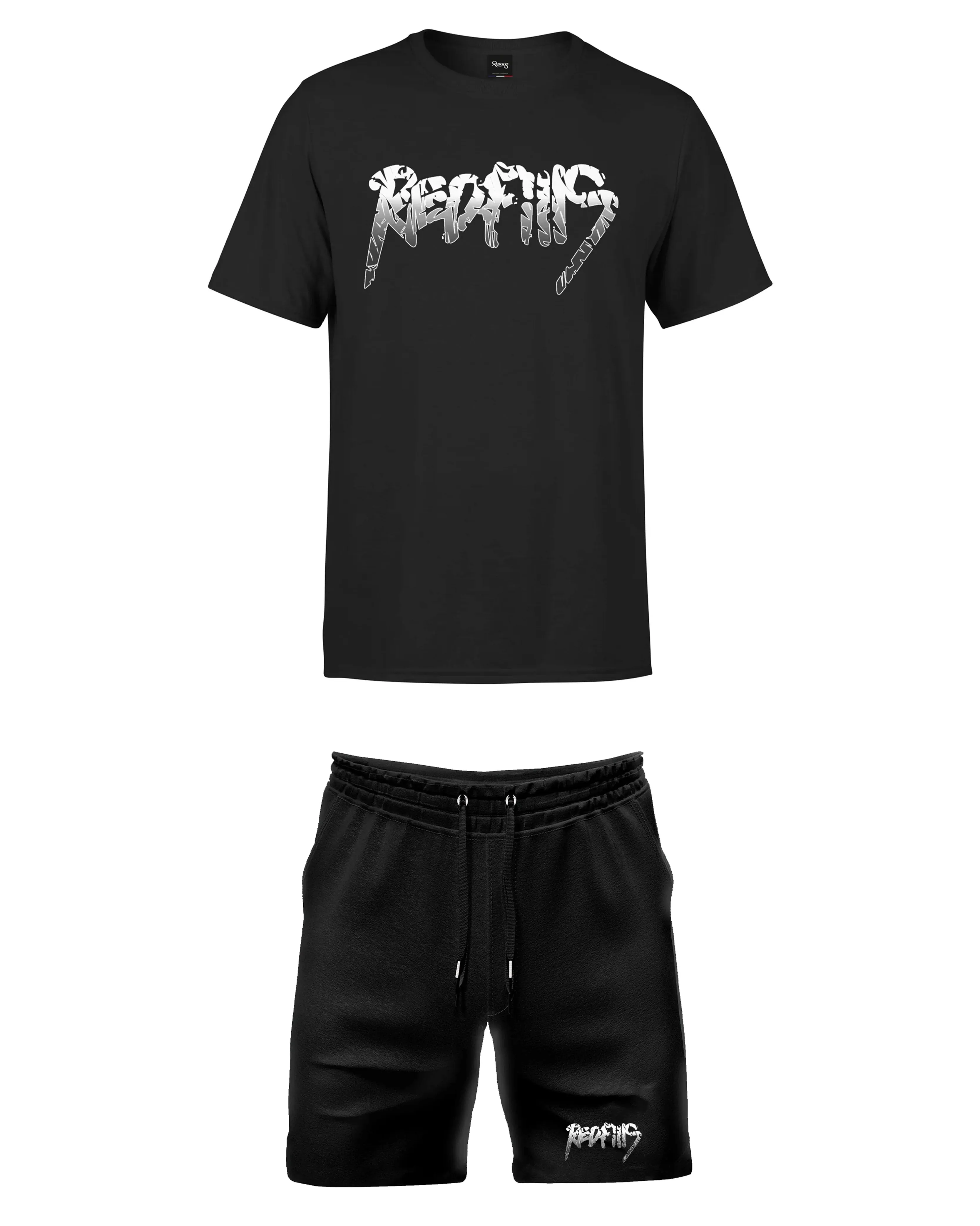 PACK REDFILLS TEE-SHIRT SHORT SIGNATURE ORIENTAL BLACK SHADOW