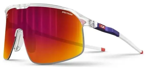 Paires de Lunettes Julbo DENSITY Spectron 3 FDJ Bleu/Blanc