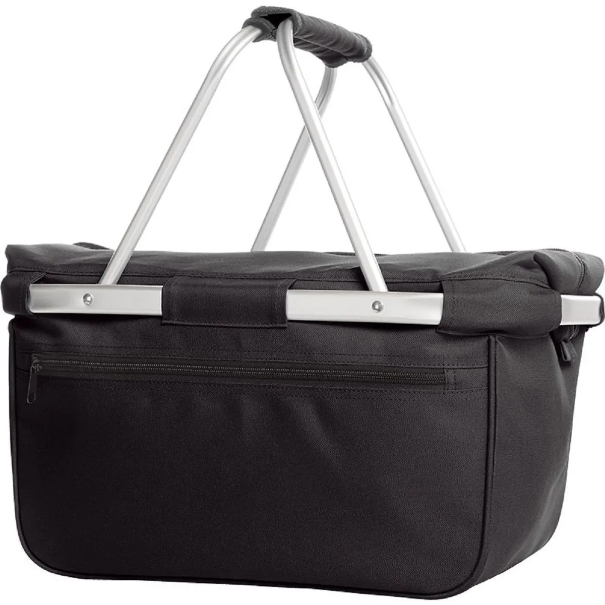 Panier pliable cabas courses - 1815015 - noir 