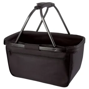 Panier pliable cabas courses shopping - 1807777 noir 