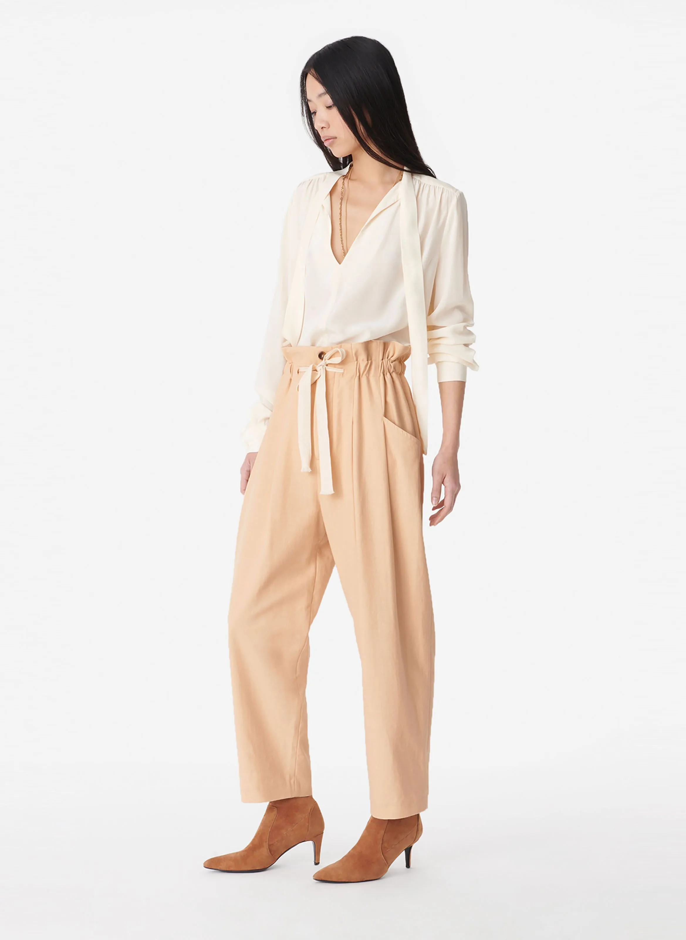 PANTALON CASIMIR - VANESSA BRUNO pour FEMME | Printemps