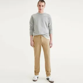 Pantalon chino skinny California camel en coton | 3 Suisses