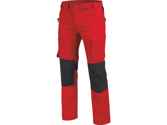 Pantalon de travail Cetus Würth MODYF rouge/anthracite