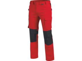 Pantalon de travail Cetus Würth MODYF rouge/anthracite