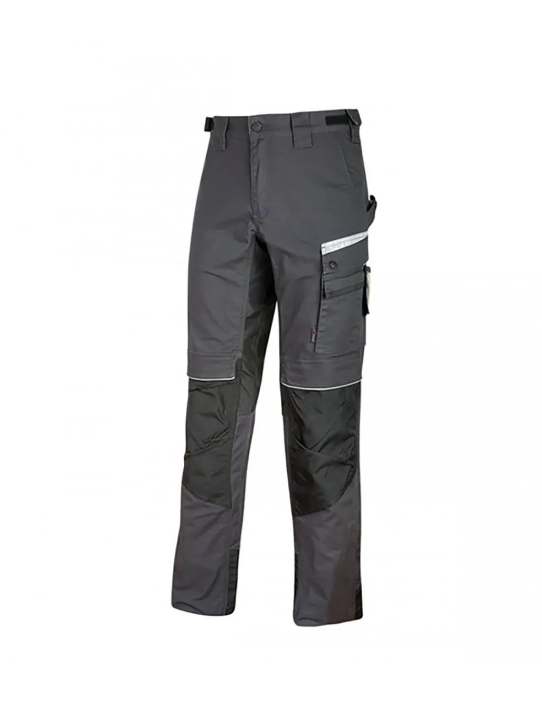 Pantalon de travail confort STRETCH Upower FLASH GRIS