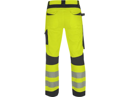 Pantalon de travail haute-visibilité fluo jaune/anthracite Würth MODYF