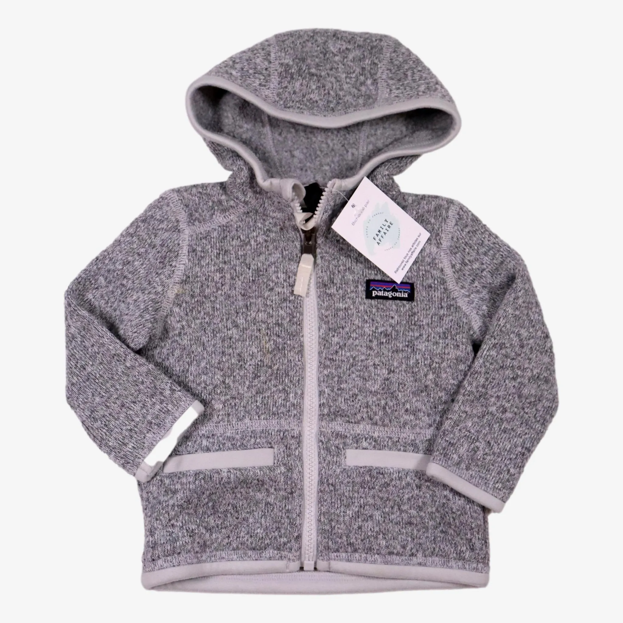 PATAGONIA 12 mois Sweatshirt gris