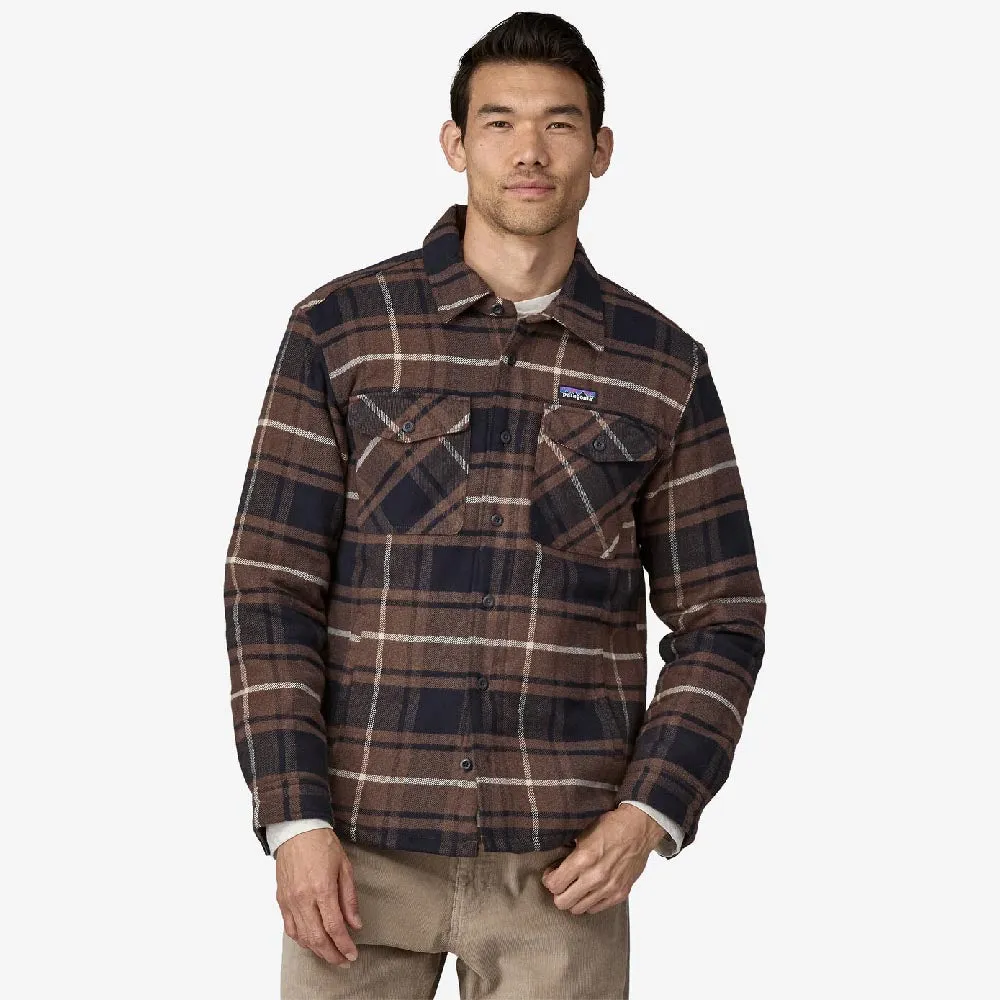 Patagonia Chemise LW Insulated Fjord Flannel Molasses Brown