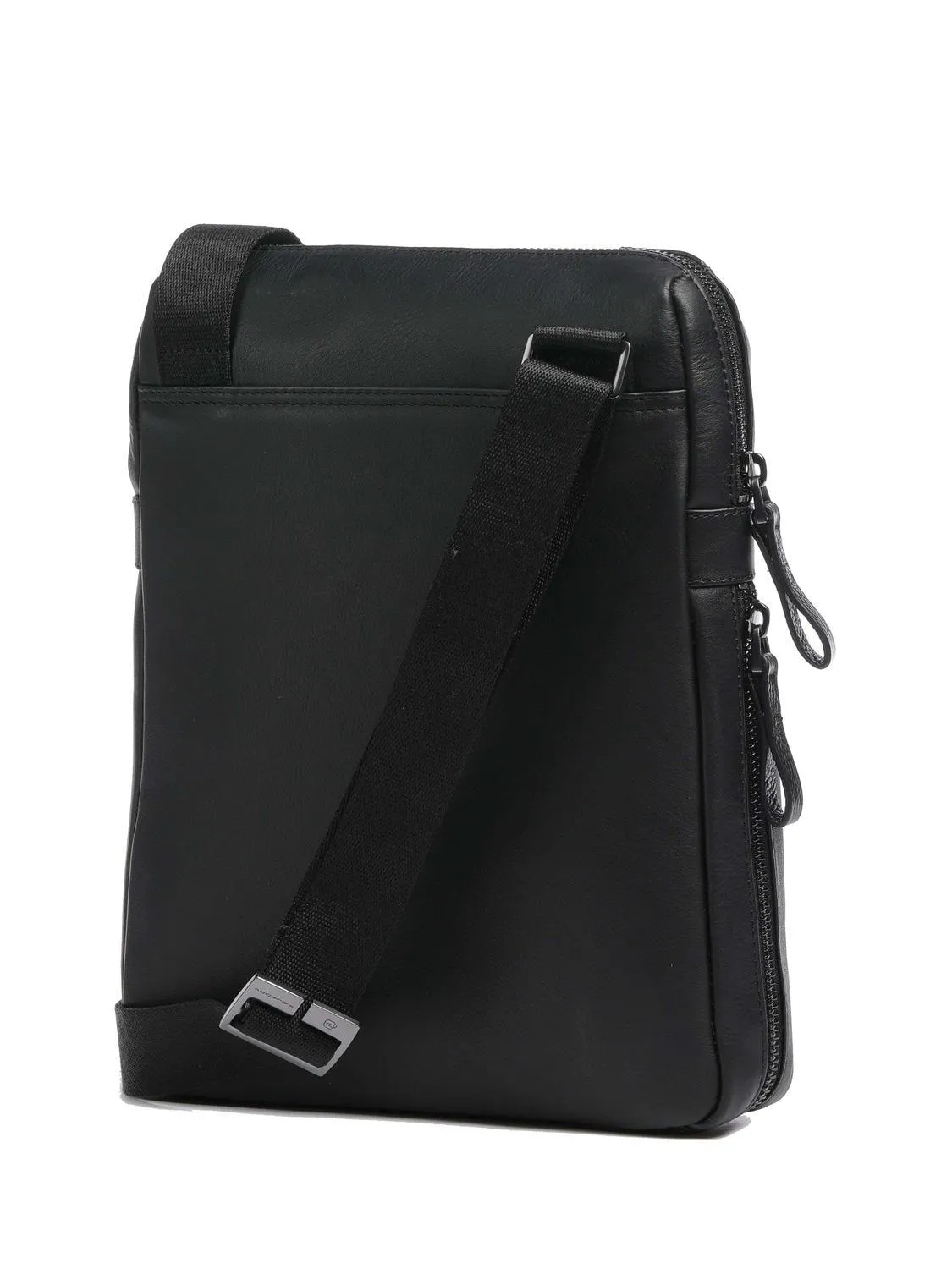 Piquadro Macbeth Sac En Cuir Extensible Noir - Achetez À Prix Outlet!