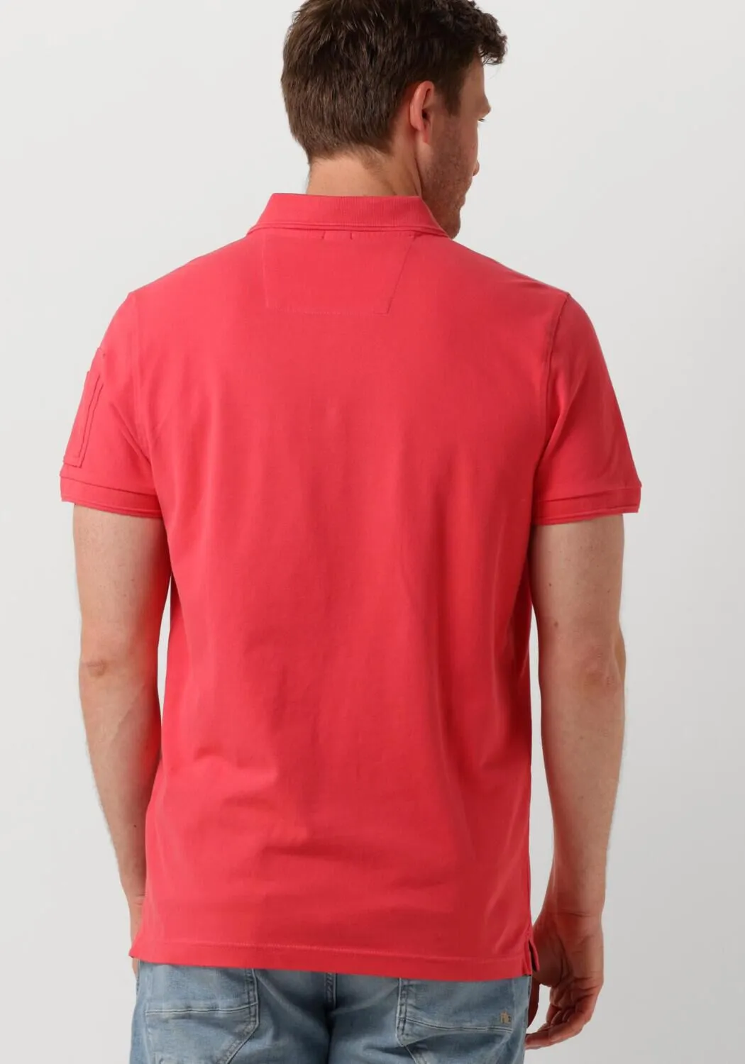 pme legend polo short sleeve polo trackway en rose