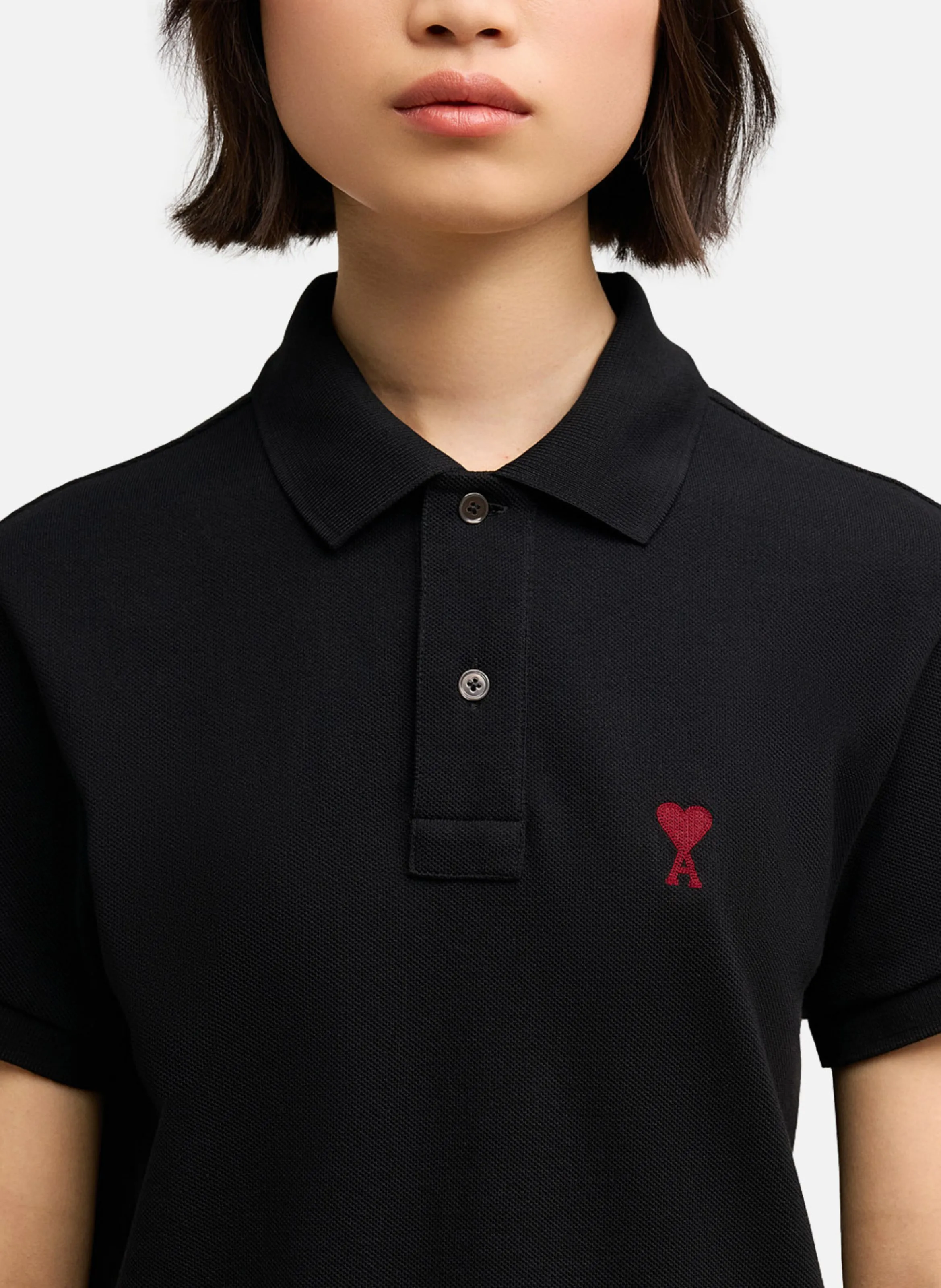 POLO AMI DE COEUR UNISEXE - AMI PARIS pour FEMME | Printemps