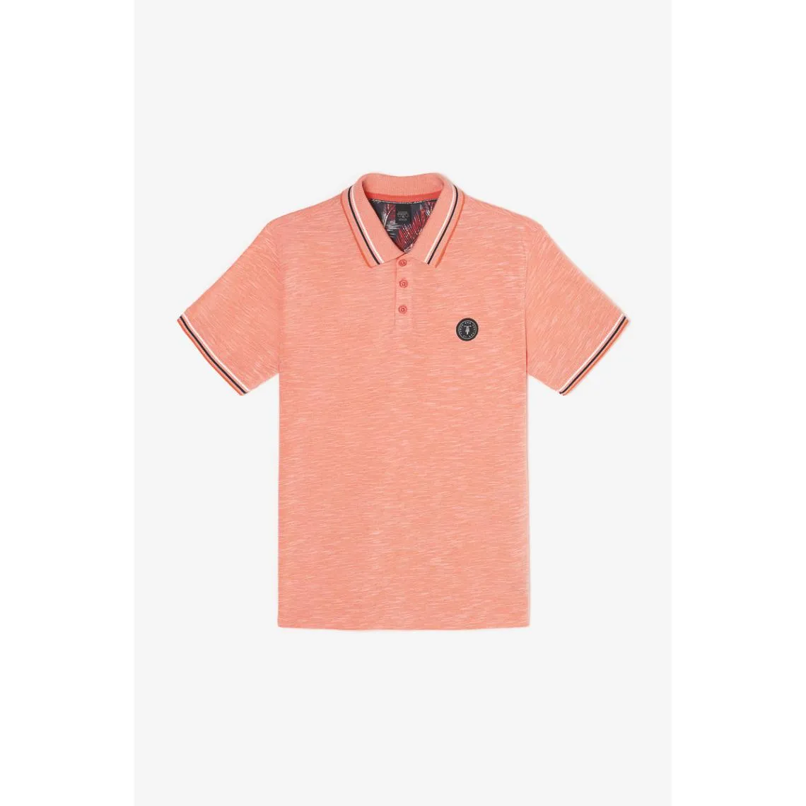 Polo BARES orange Eli en coton | 3 Suisses