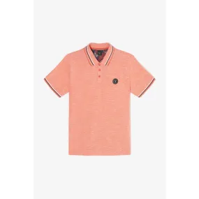 Polo BARES orange Eli en coton | 3 Suisses