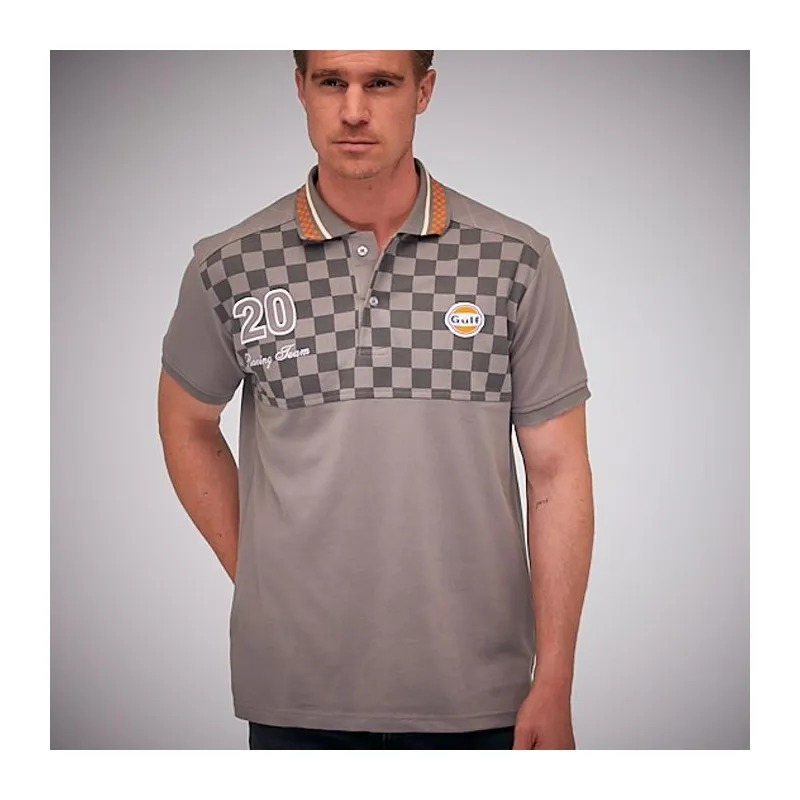 POLO GRAND PRIX GRIS DAMIER