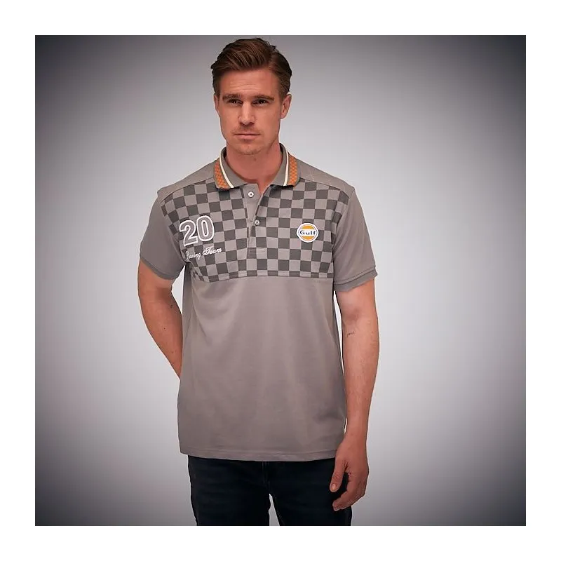 POLO GRAND PRIX GRIS DAMIER